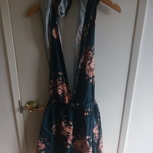 Sexy Havana nights halter romper